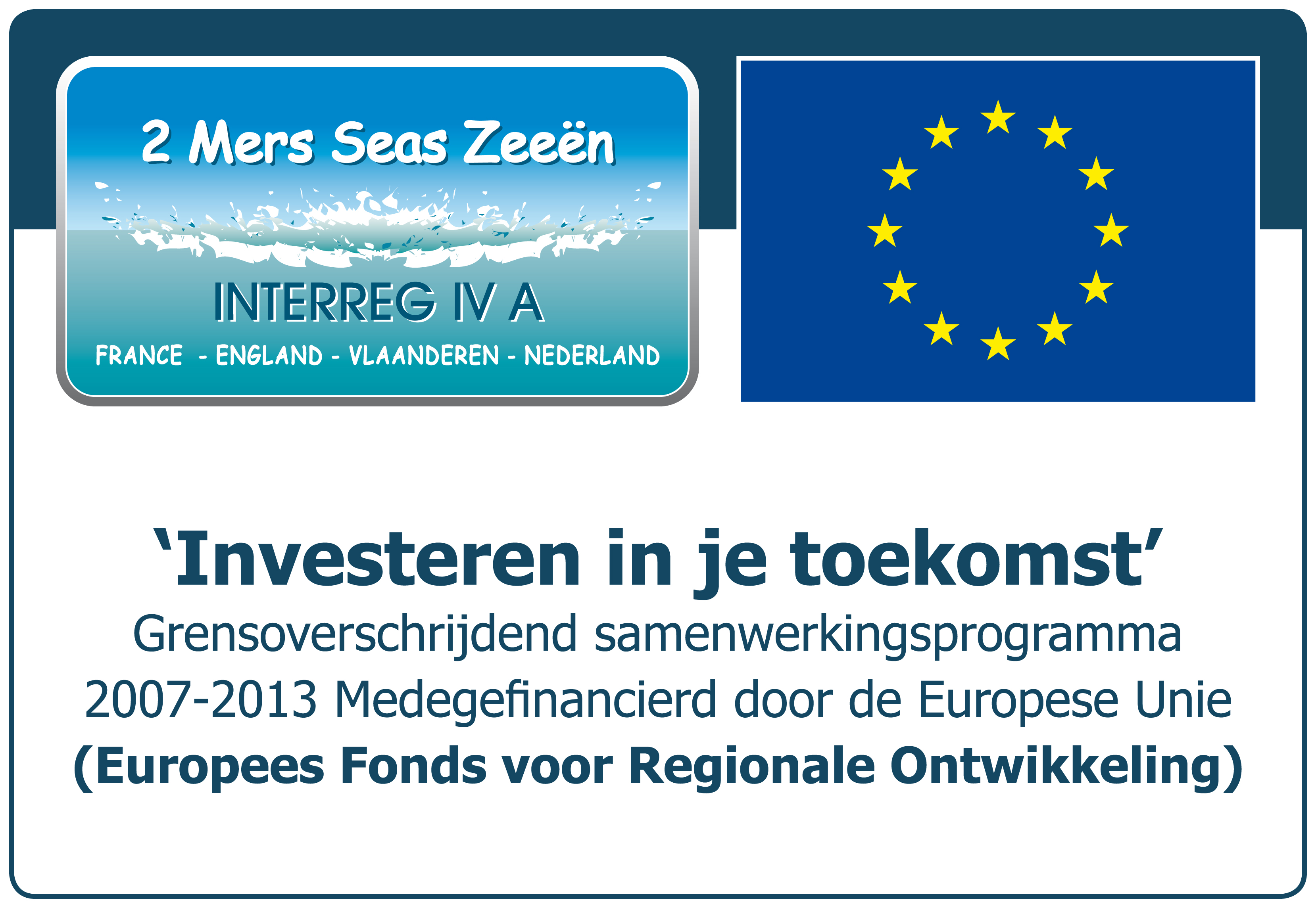 logo Europees project Interreg 2 zeeën