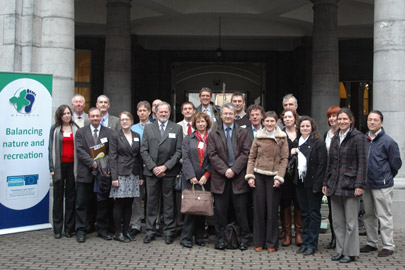 groepsfoto met deelnemers aan startconferentie in Gent