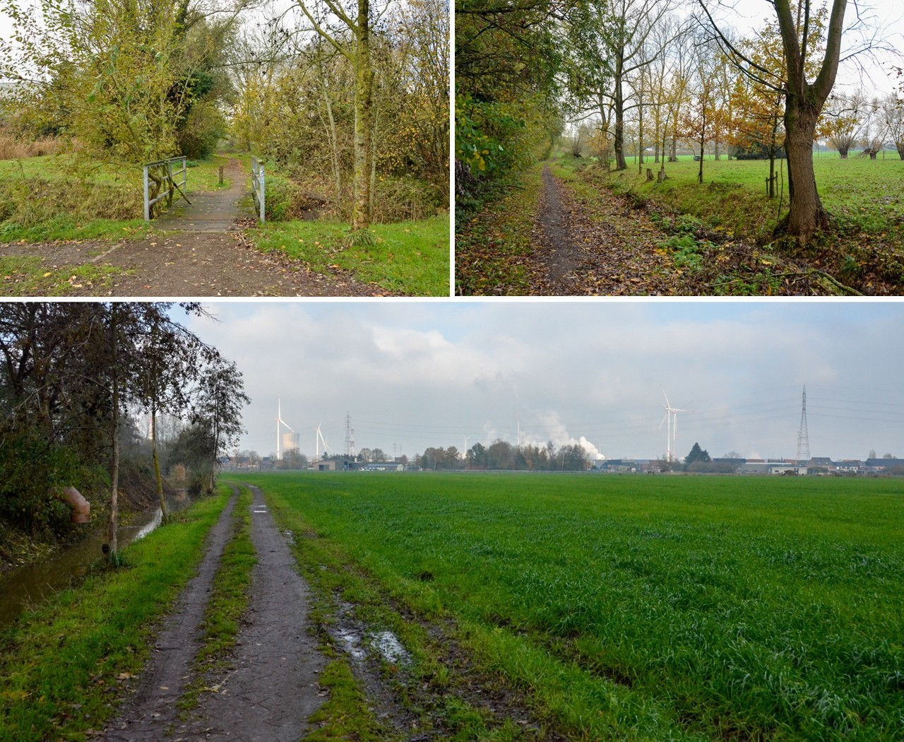 verbinding tussen de dorpskern van Desteldonk met de Nokerstraat