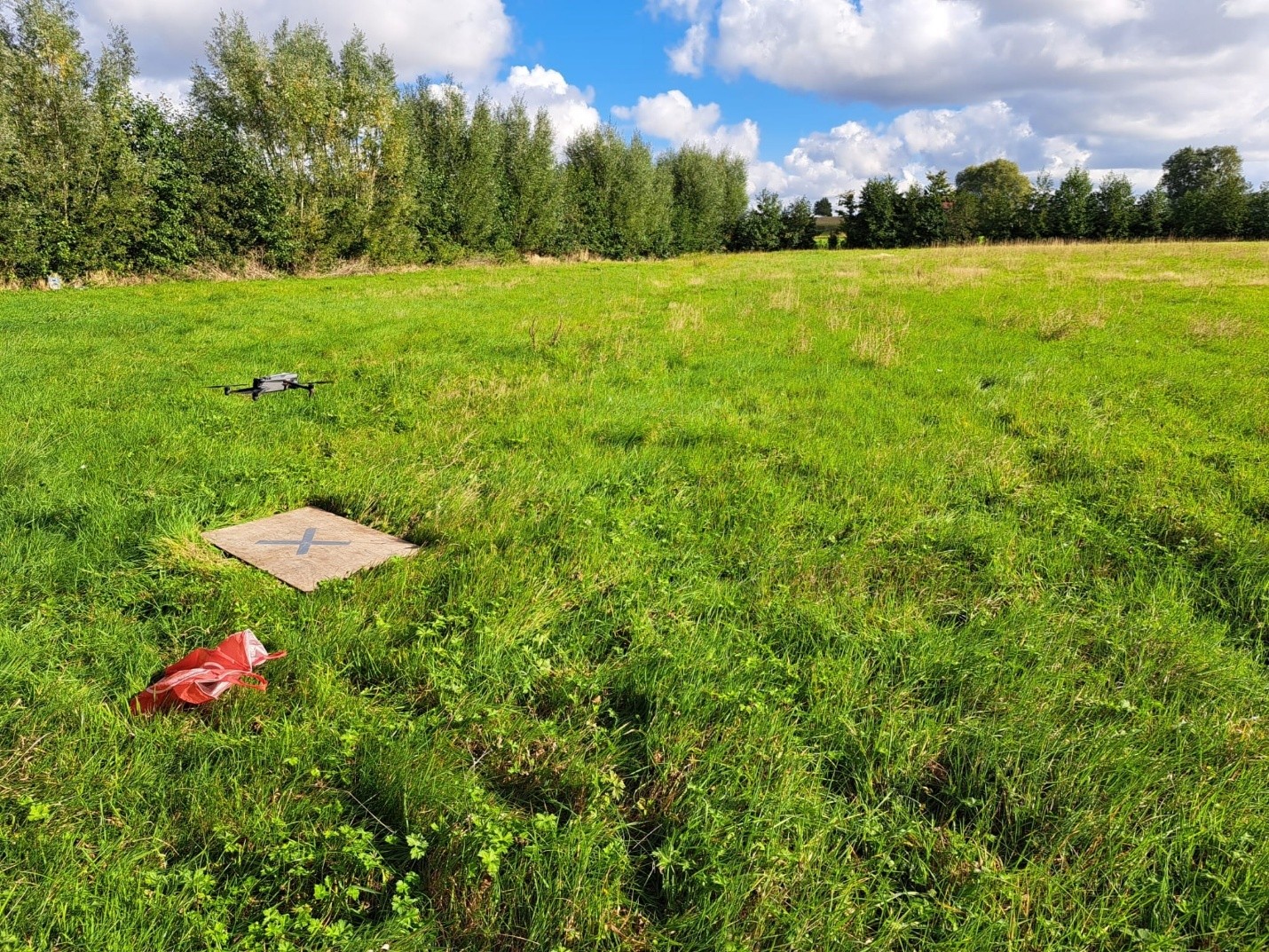 inzet van drones voor inventarisatie van graslanden