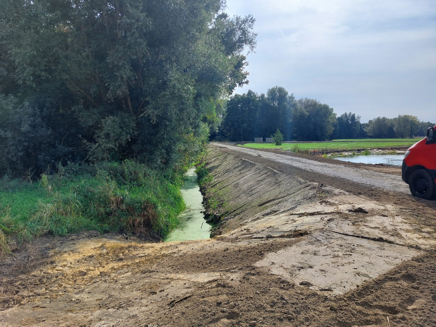 profilering bermen en grachten