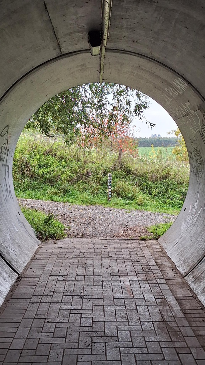 Foto voetgangerstunnel