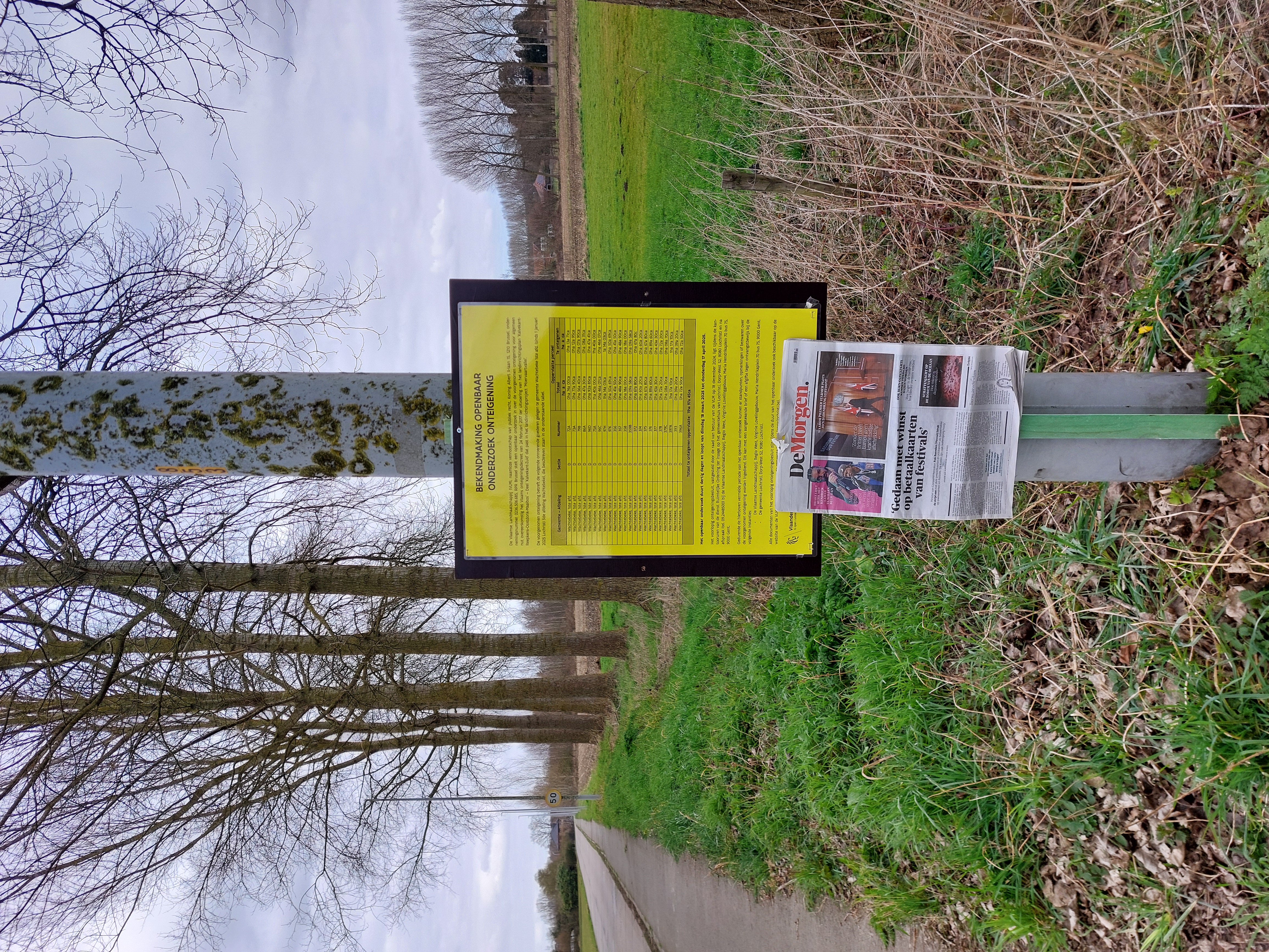affiche openbaar onderzoek