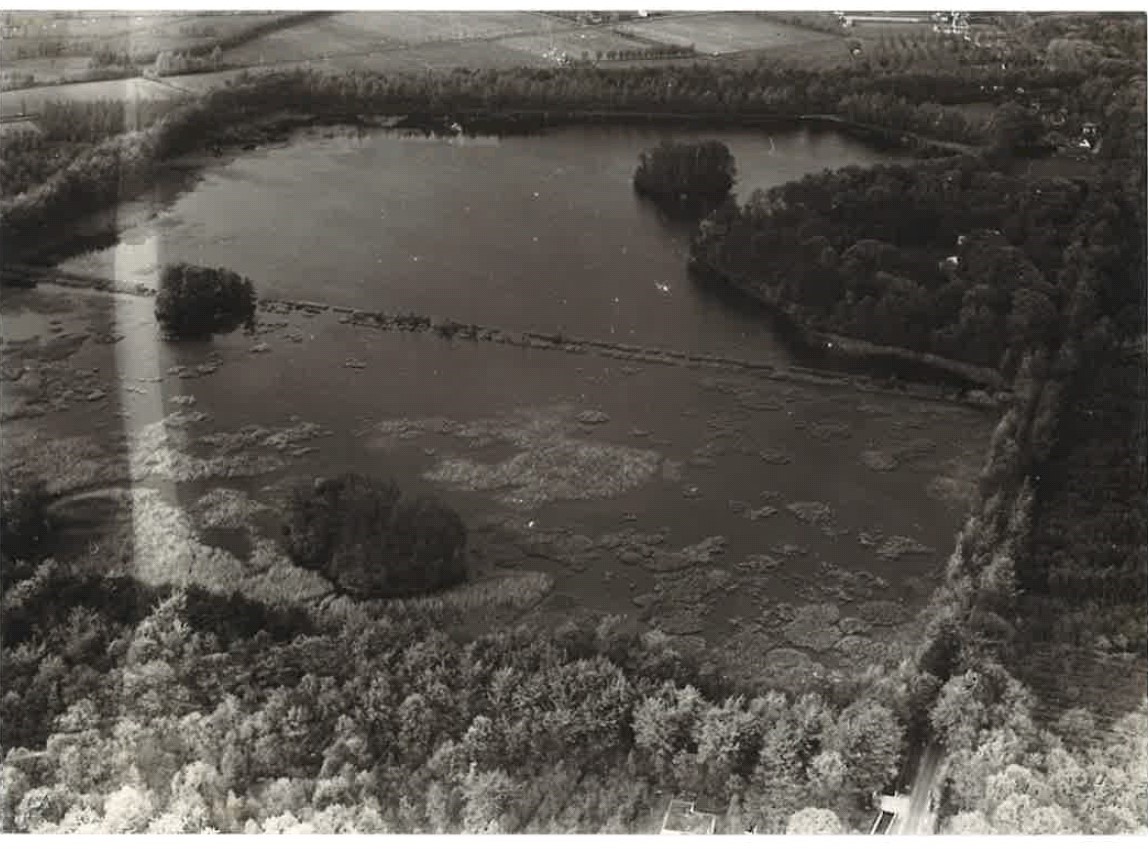 oude luchtfoto 1970