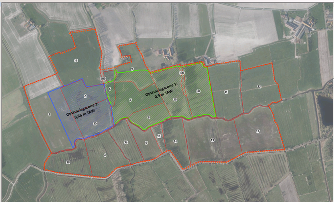 situeringskaart zones opstuwing