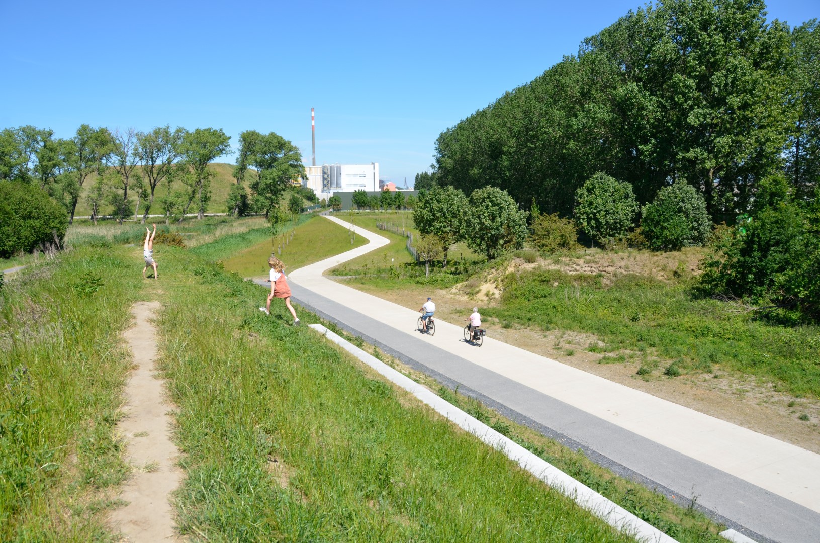 Een nieuw fietspad verbindt de Gentweg met de Doornzeelsestraa