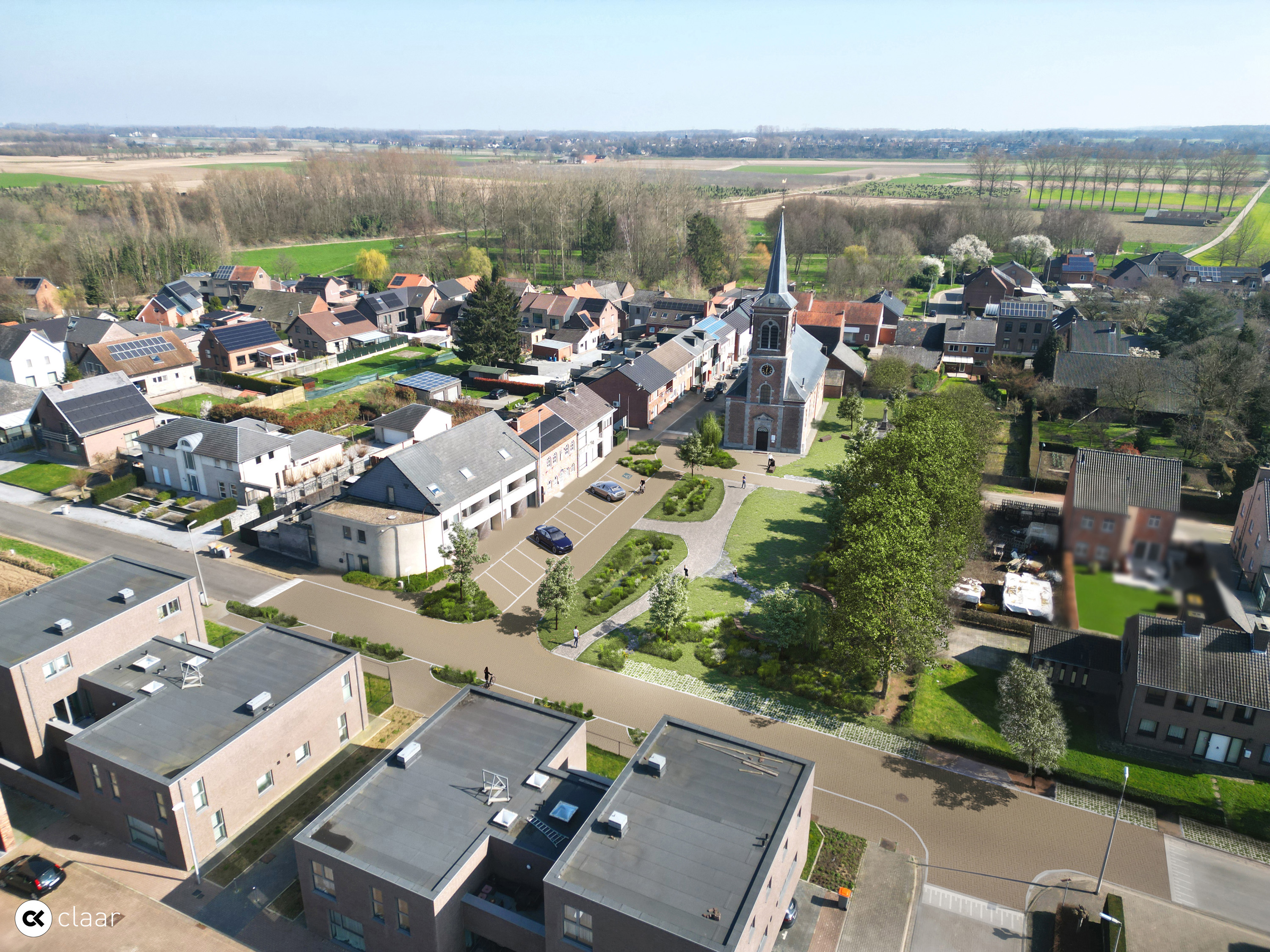ontwerp plein Meeswijk