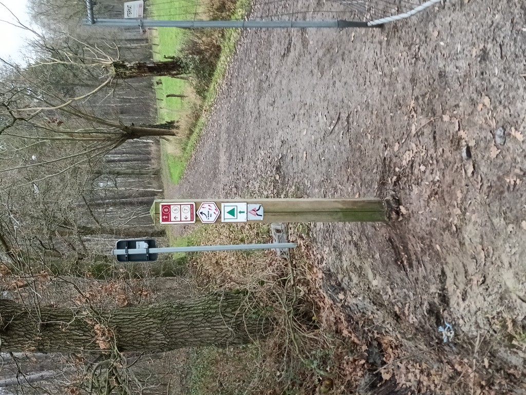 wegwijzers langs nieuw pad