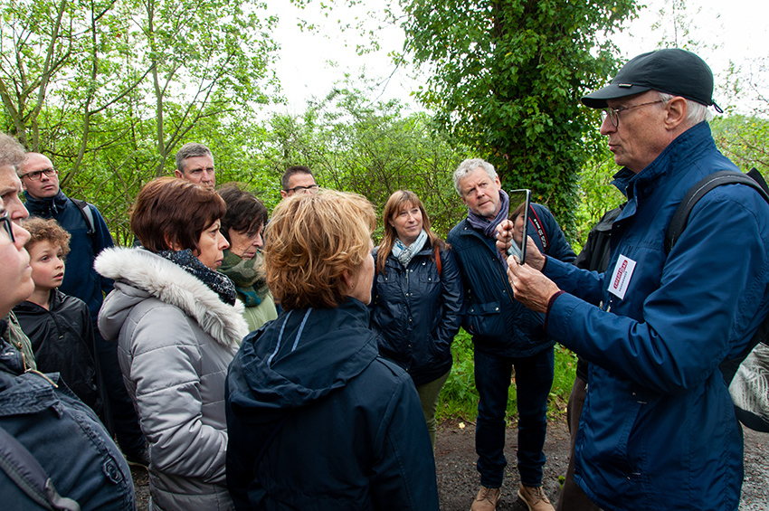 toelichting door gids, erfgoeddag 2019