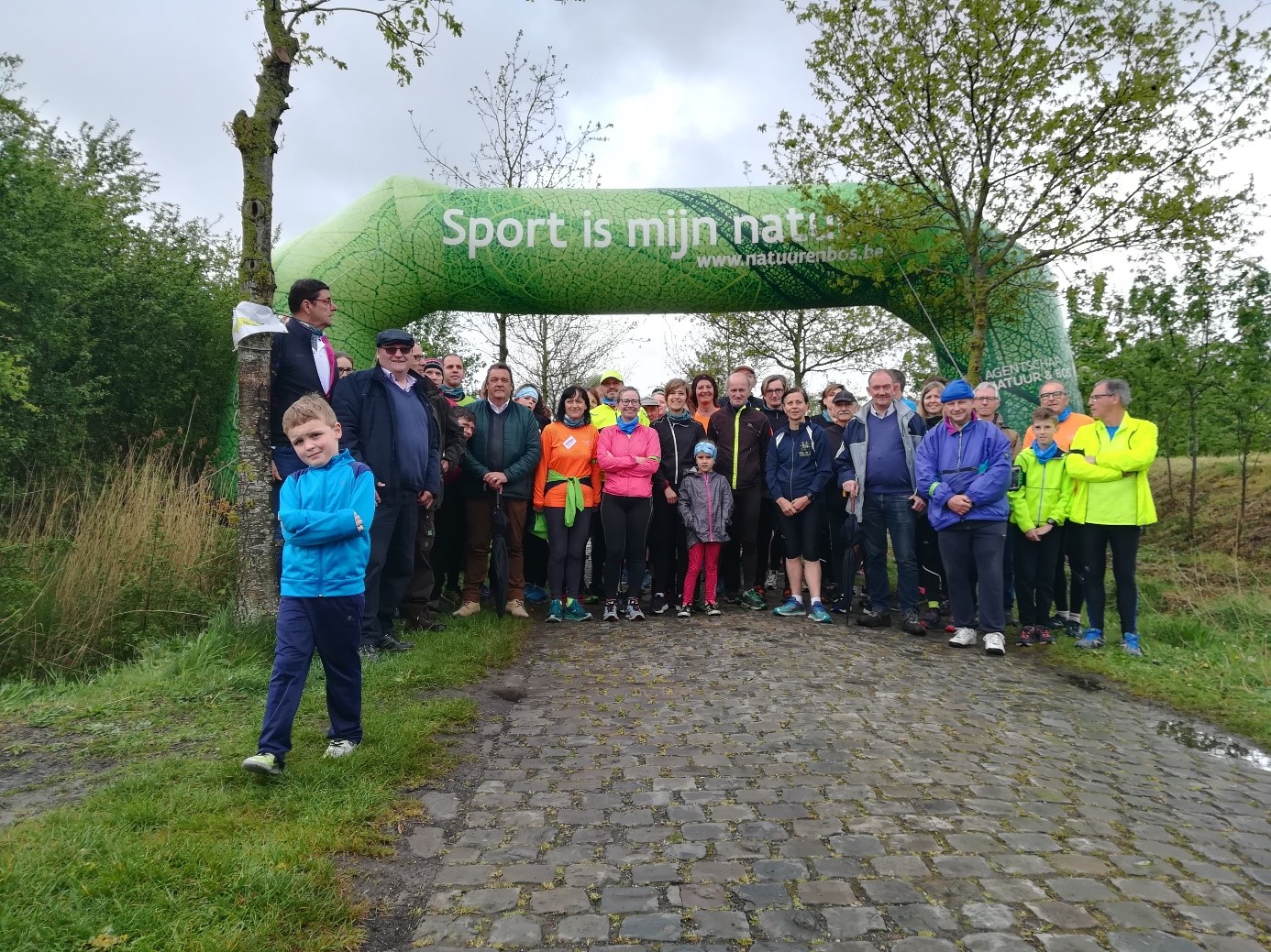 foto van de natuurloop