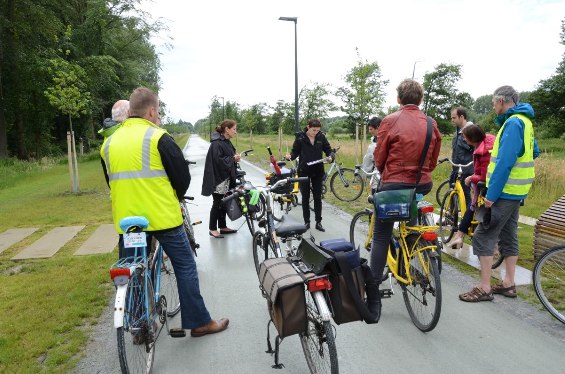 Inhuldiging fietspad