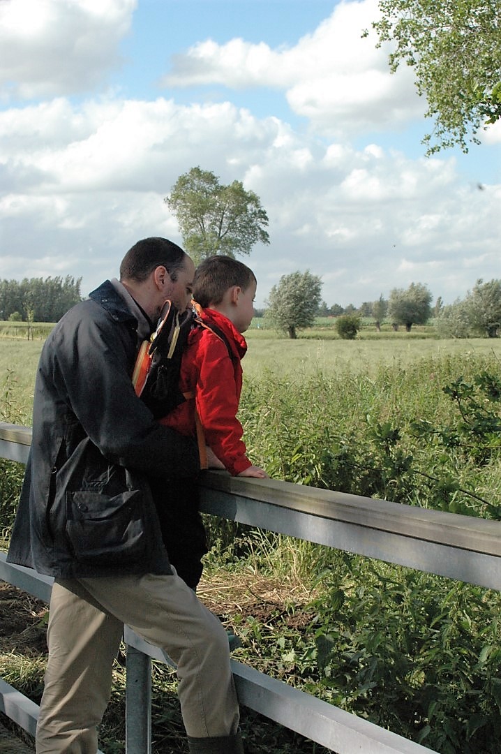 genieten van de omgeving