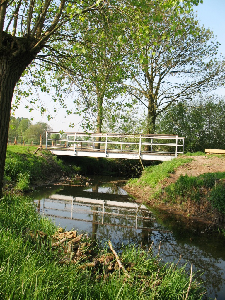 brugje over Oude Kale in Merendree