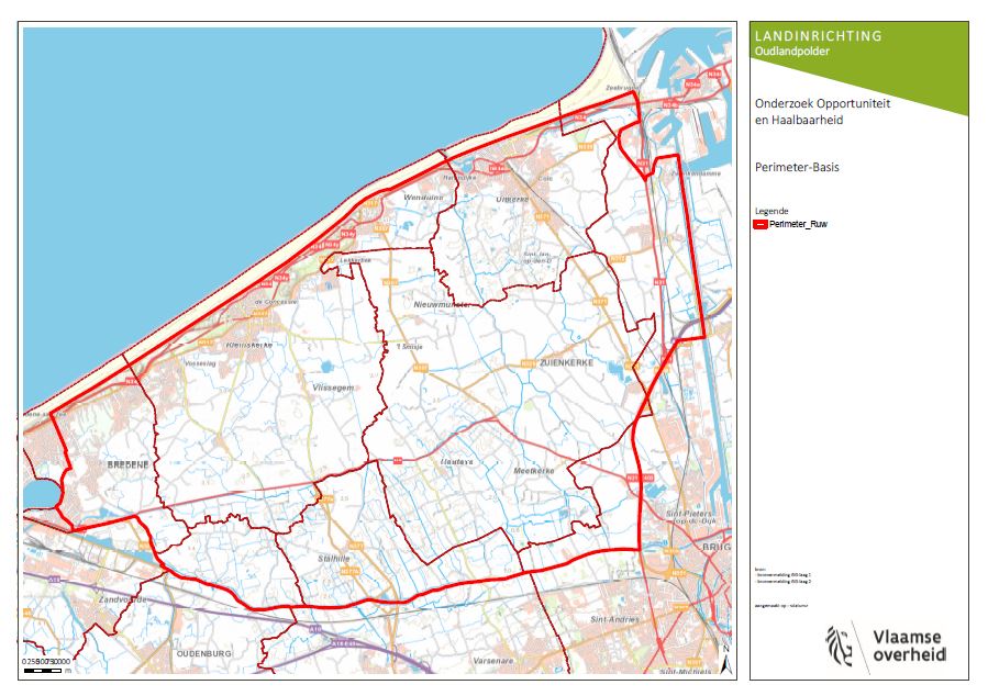 situeringskaart Oudlandpolder