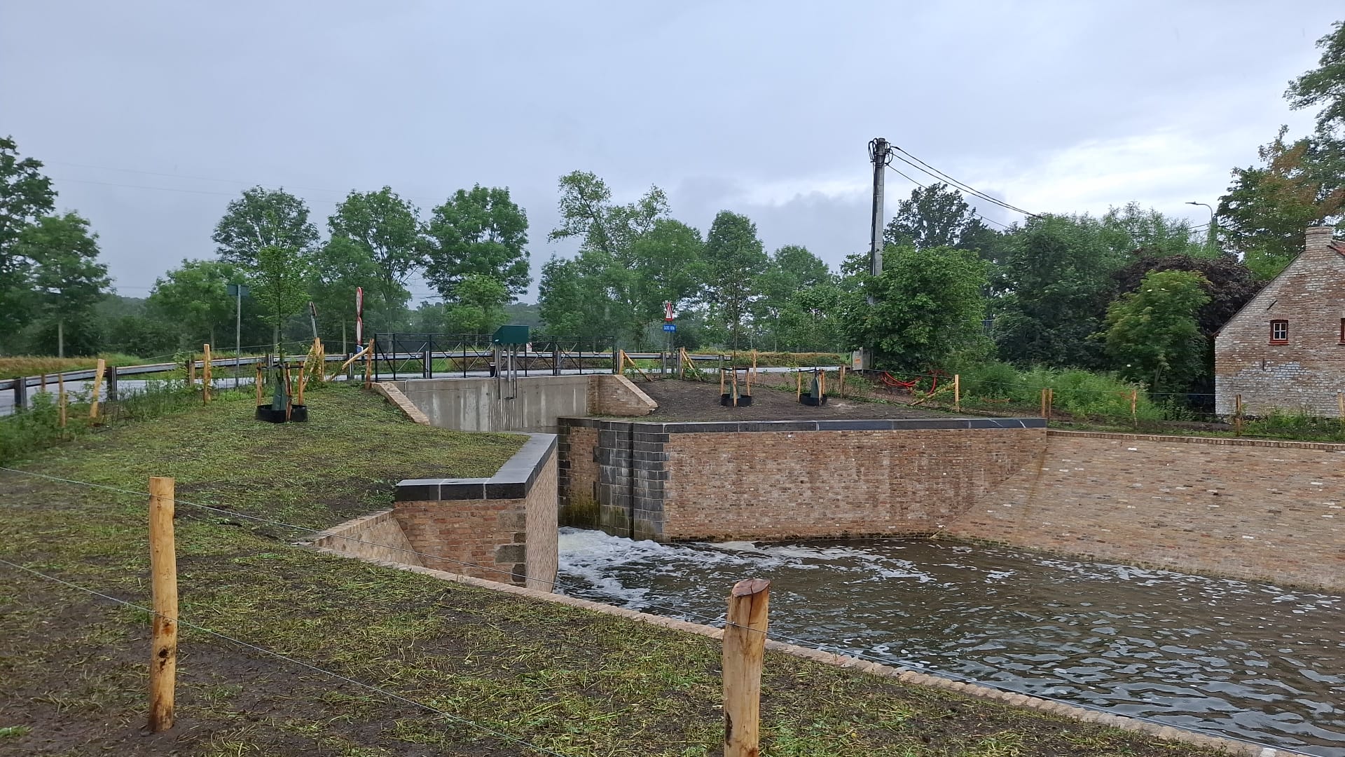 Sluis na de renovatie, juni 2026