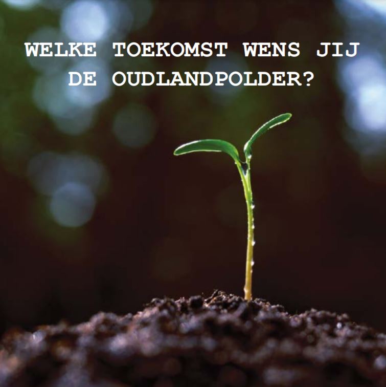 Cover publicatie VITO met toekomstscenario's Oudlandpolder
