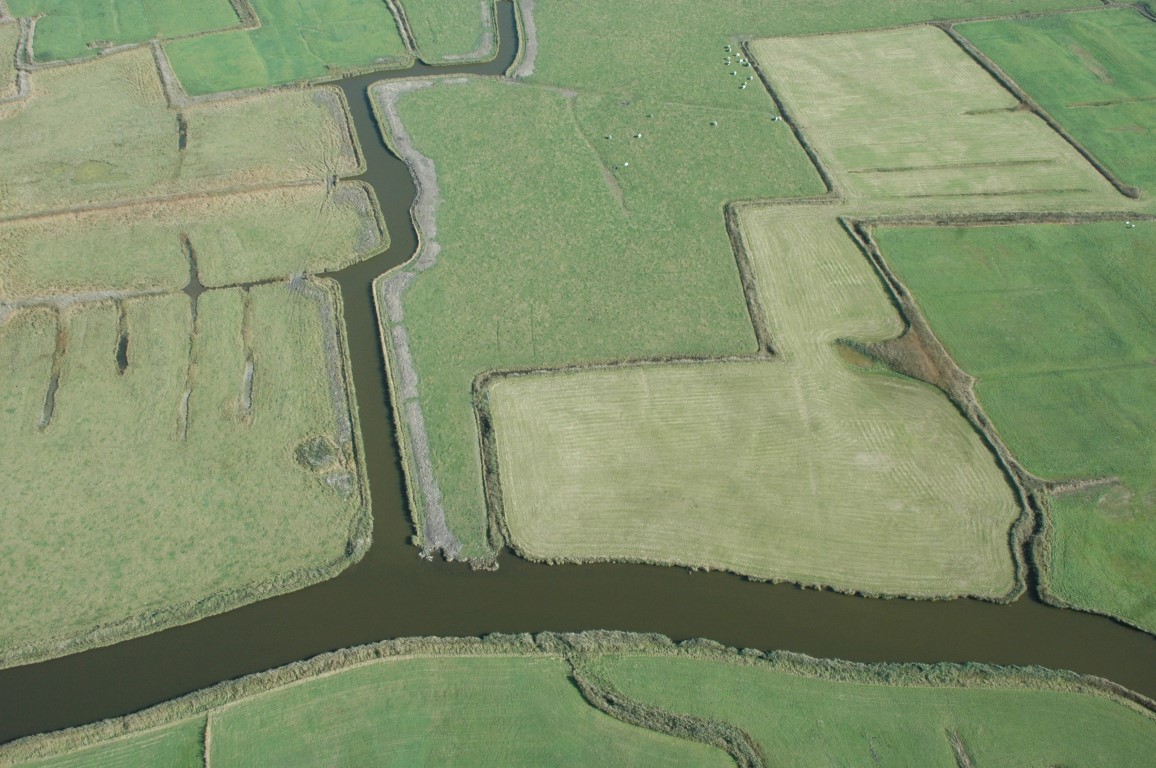 Luchtfoto Oudlandpolder