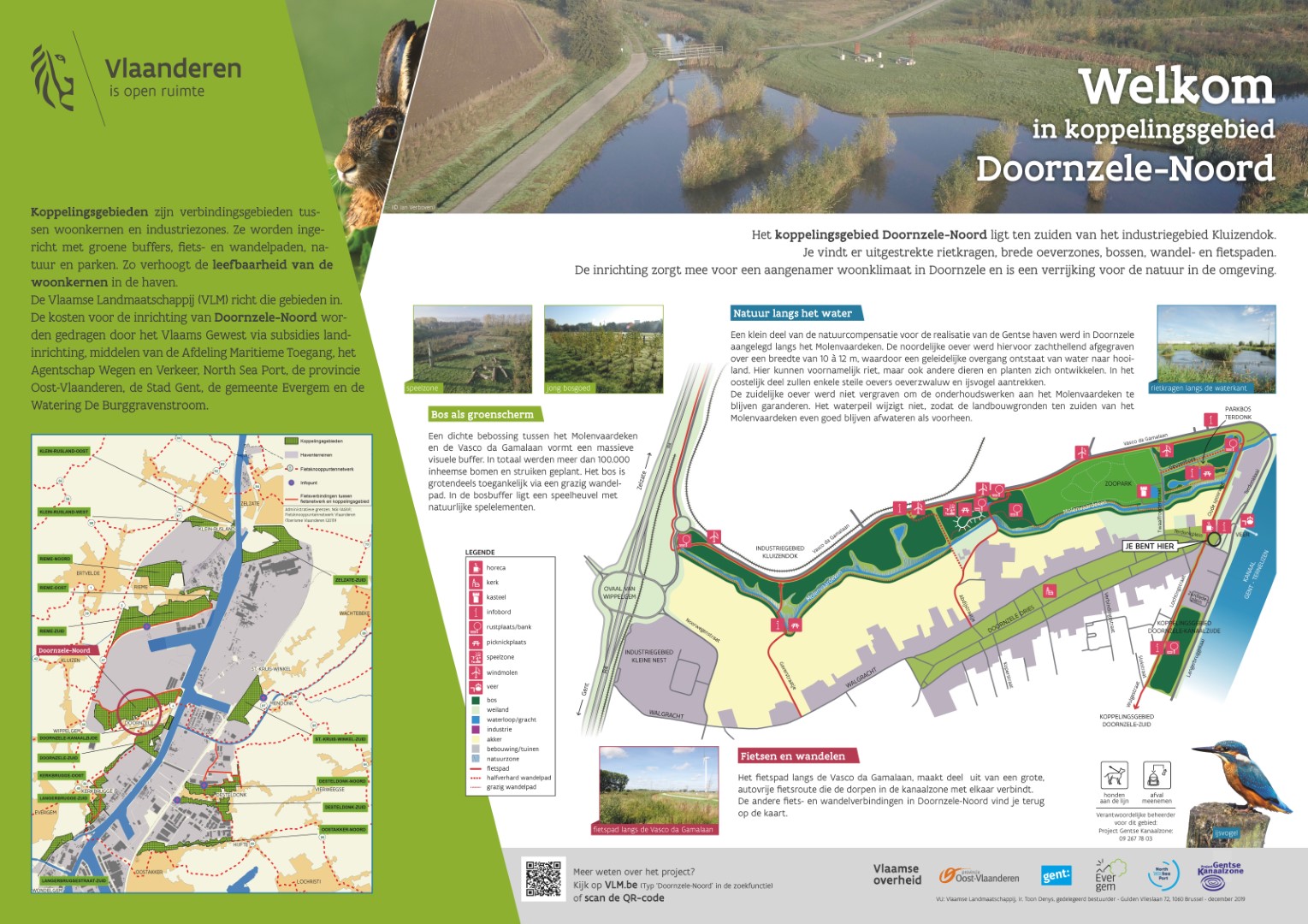 Infobord ter hoogte van Ter Donk