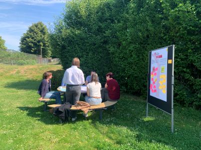 Foto: sfeerbeeld van het toekomstatelier in Staden