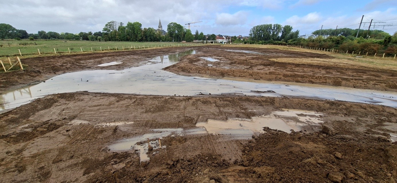 graafwerken op locatie 5