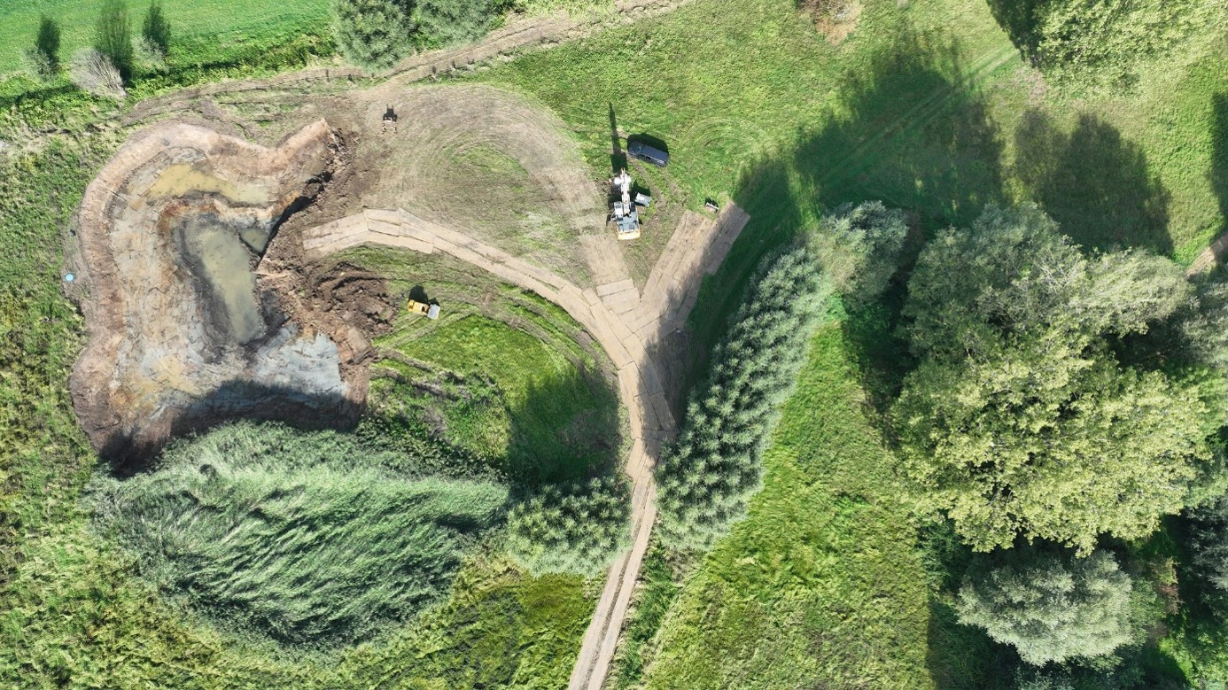 dronebeeld graafwekren locatie6 (c)Wouter Pattyn