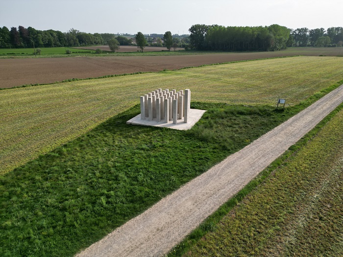 Dronebeeld site Mellenberg