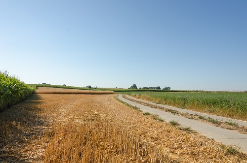 Foto toont voorbeeld van een 2-sporenweg