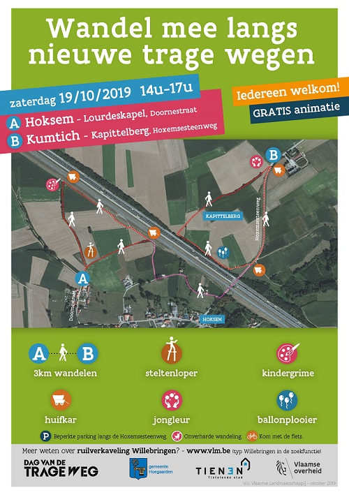 Foto toont flyer van het evenement