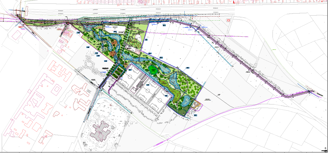 ontwerp inrichtingsplan kaart