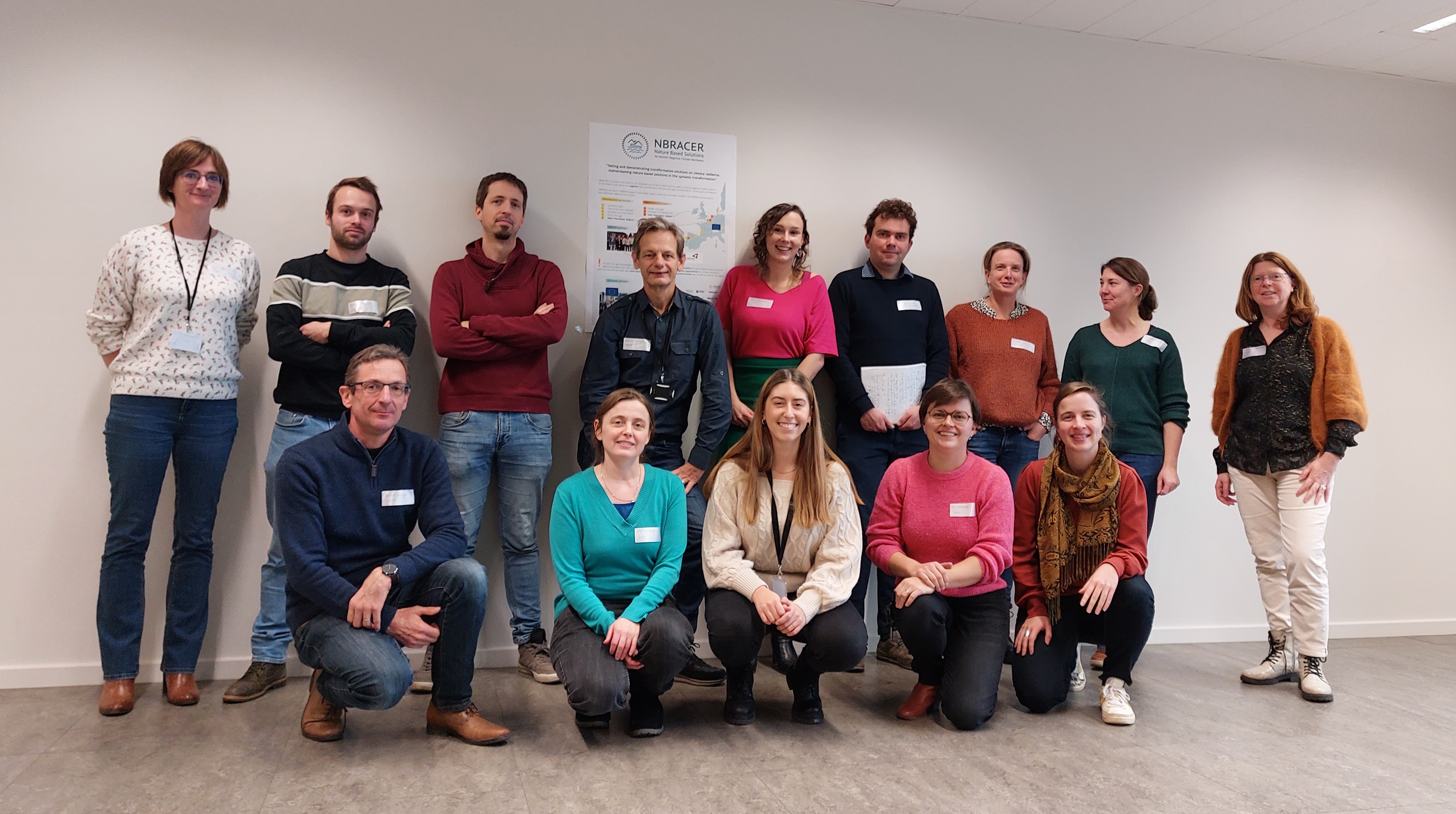 groepsfoto Vlaams team NBRACER